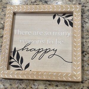 Natural Wood Inspirational Wall Art